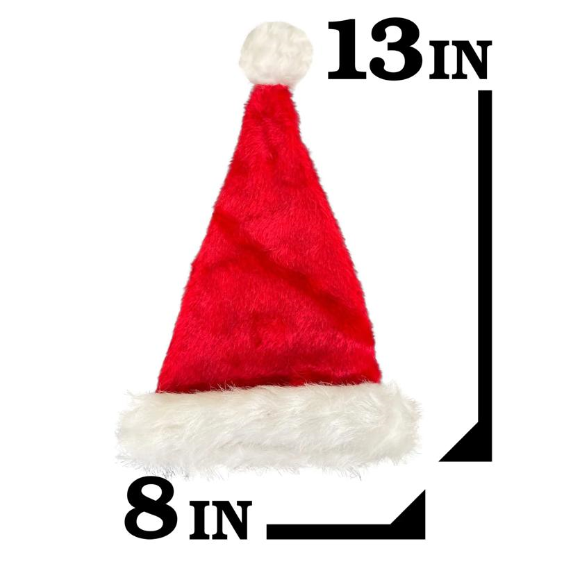 Deluxe Plush Santa Hat - Infant