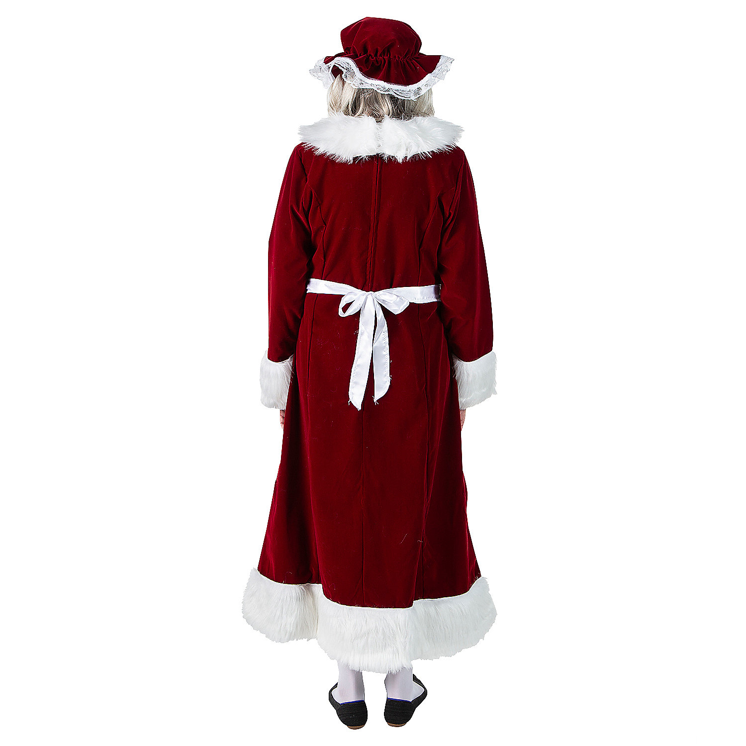 Burgundy Velvet Mrs. Claus