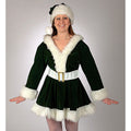 Green Velvet Perky Pixie Costume