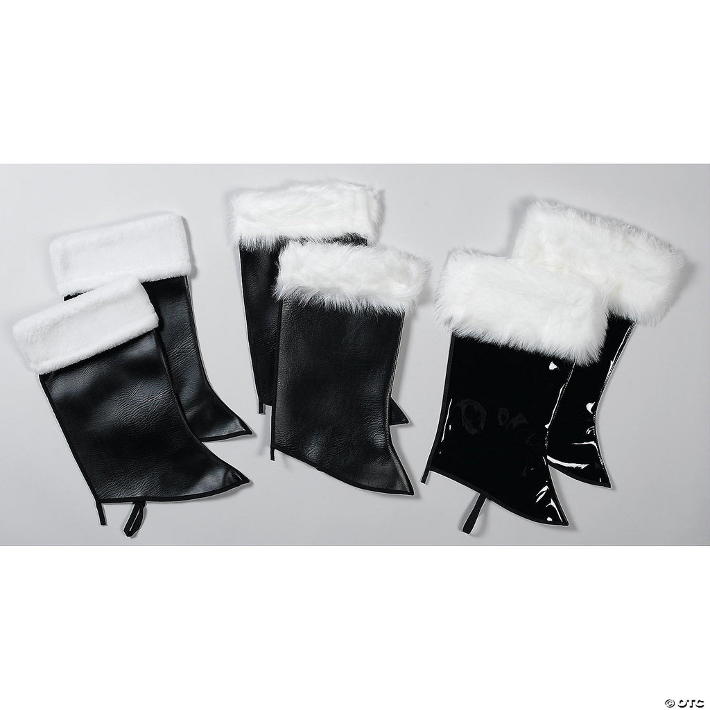 Deluxe Plush Santa Boot Tops