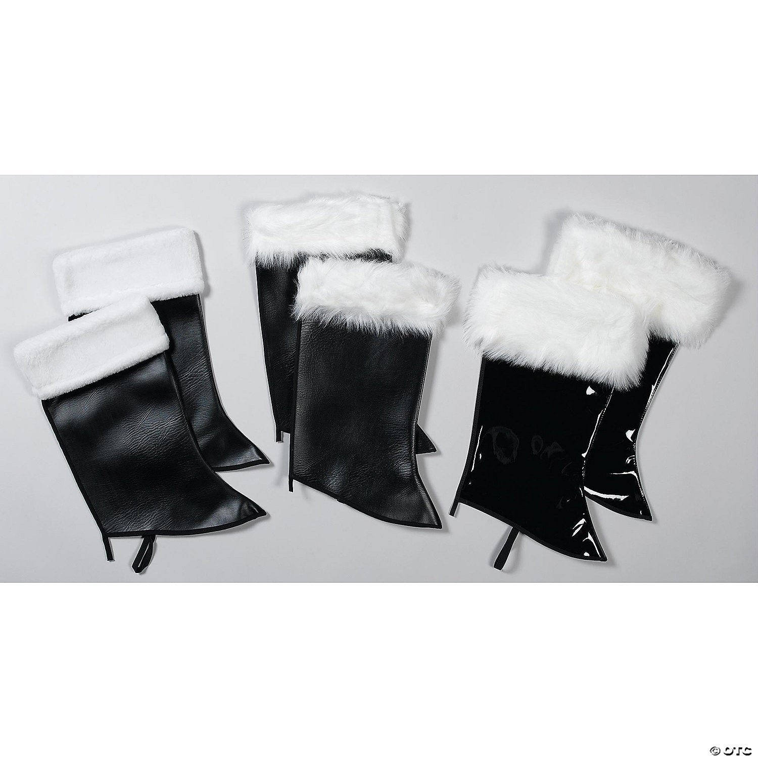 Deluxe Plush Santa Boot Tops