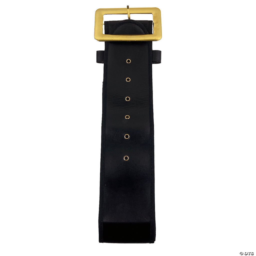 Naugahyde Santa Belt with Prong Buckle
