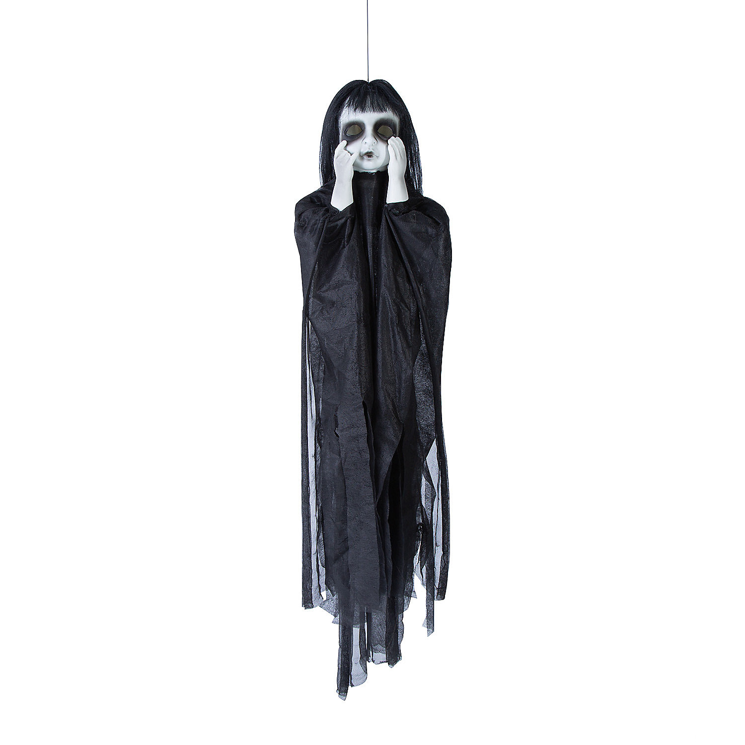 Hanging Spooky Undead Girl Halloween Decoration 11 3/4" x 43 1/4"