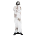 5 Ft. 6" Animated Light-Up Standing Psych Patient Halloween Decoration