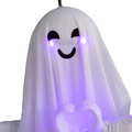 47" Light-Up Hands in Heart Shape Hanging Talking Ghost Halloween Decoration