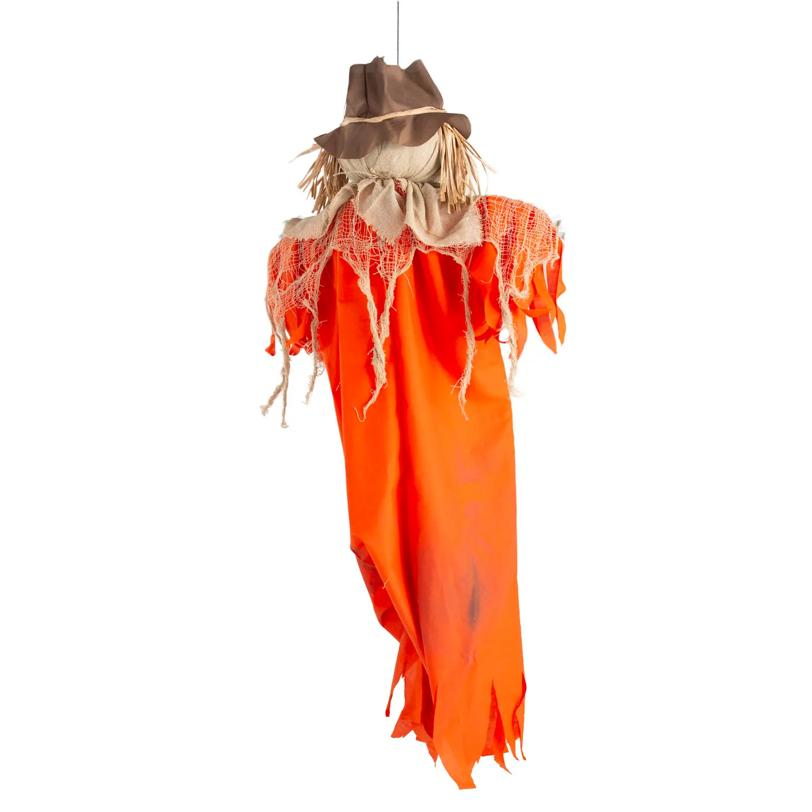 3 Ft. Hanging Shaking Flying Pumpkin Man Halloween Decoration