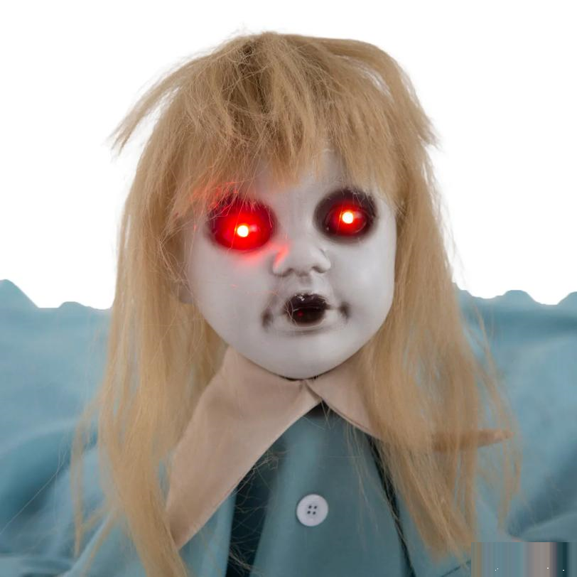 3 Ft. 3" Animated Light-Up Pop-Up Girl with Sound Halloween Decoration