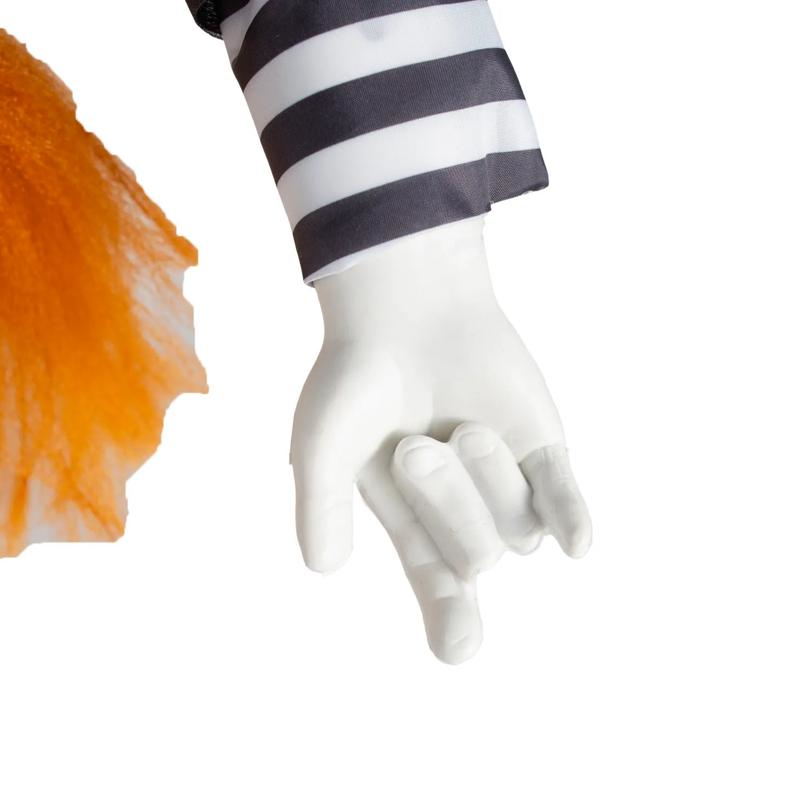 27" Animated Light-Up Shaking Talking Upside-Down Girl Halloween Decoration