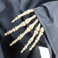 25" Animated Light-Up Raising Groundbreaker Skeleton Reaper Halloween Decoration