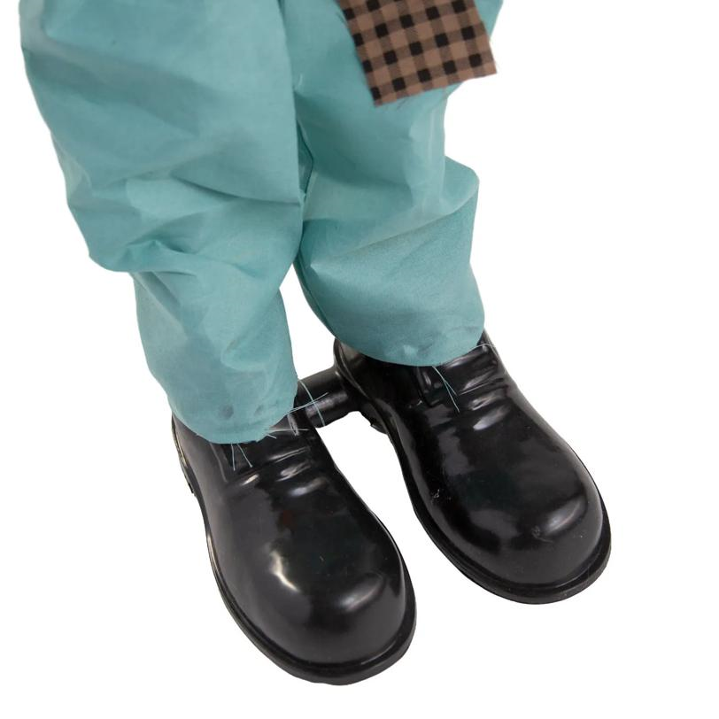 35 1/2" Light-Up Standing Sonic Scarecrow Halloween Decoration