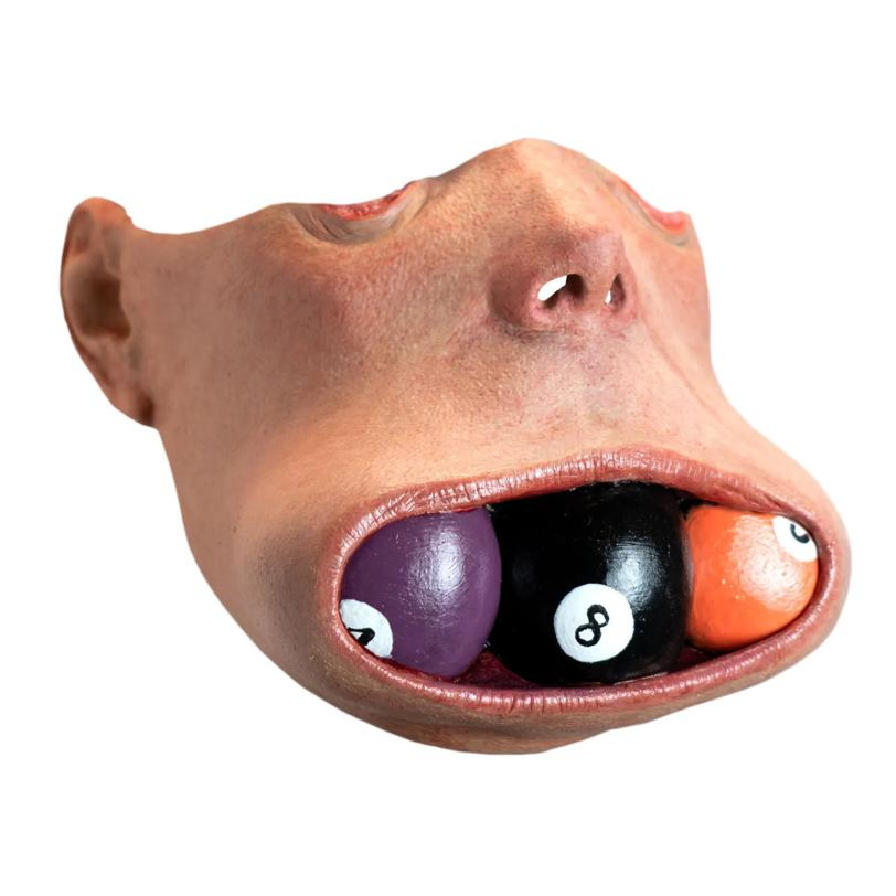 Tinsley Transfers 3 Ball Charlie Latex Half Mask
