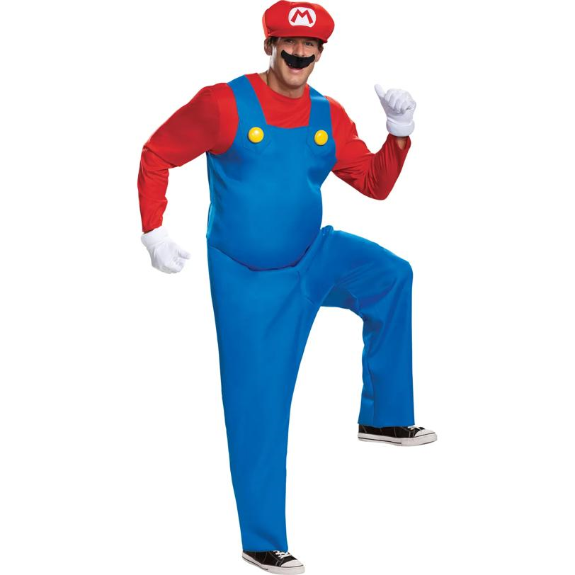 Mario Deluxe Adult Costume