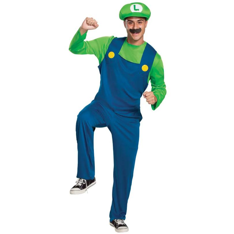 Luigi Classic Adult Costume