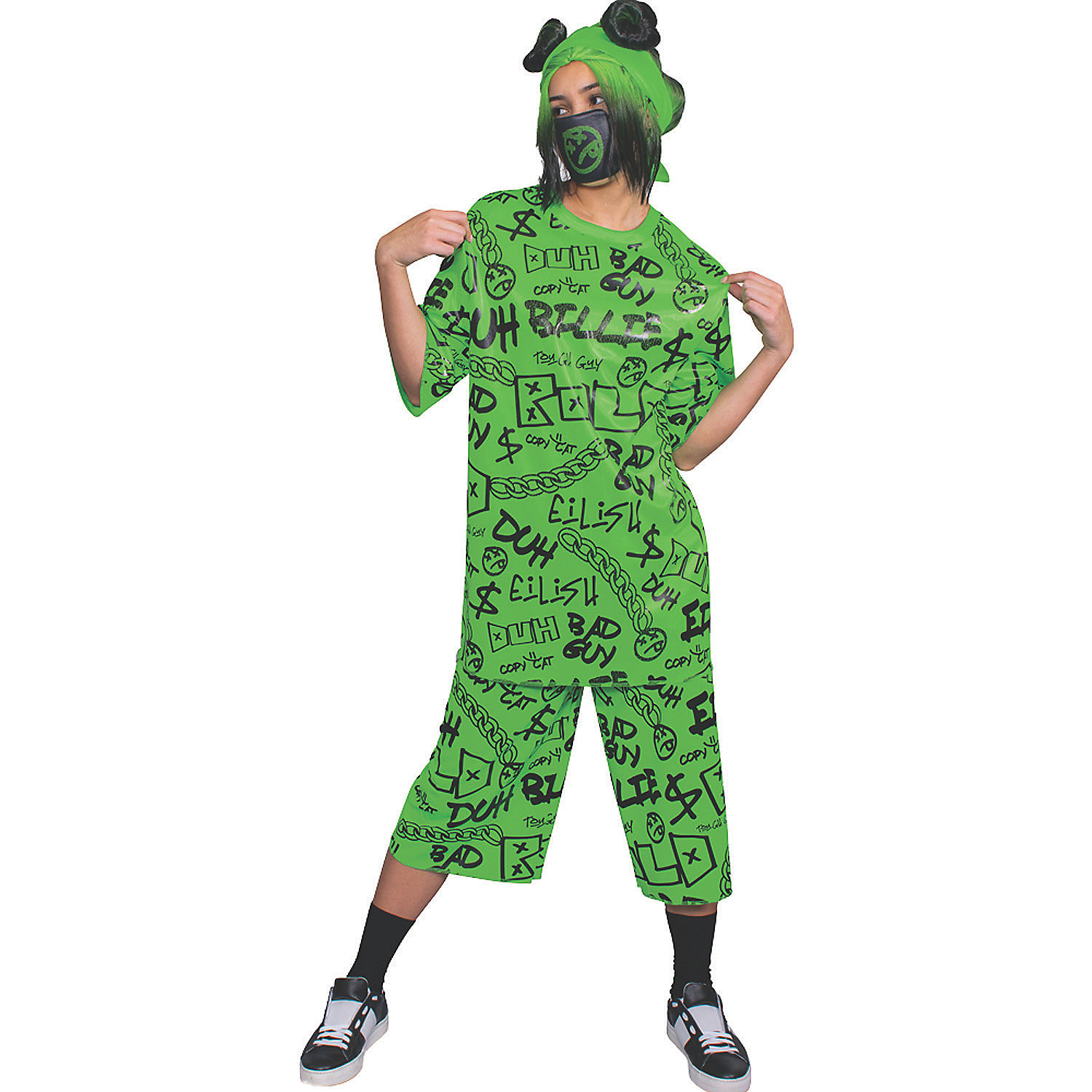 Girl's Billie Eilish Classic Junior Costume