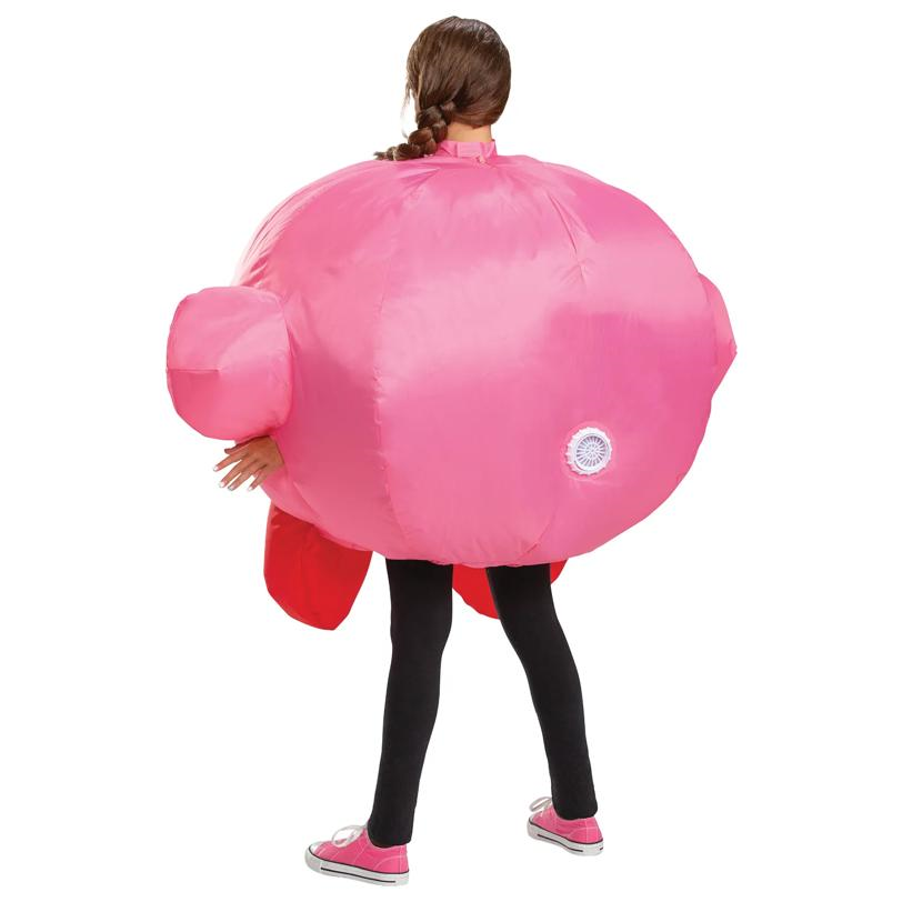 Kids Kirby Inflatable Costume