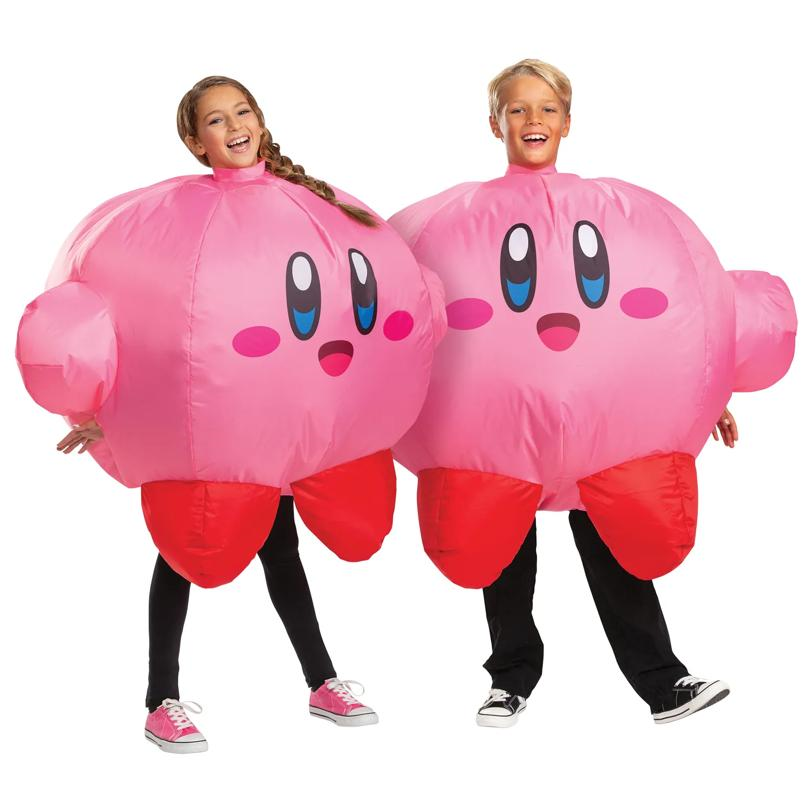 Kids Kirby Inflatable Costume