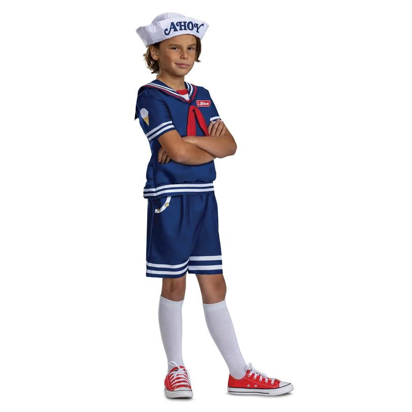 Tween Classic Stranger ThingsT Steve Scoops Ahoy Costume