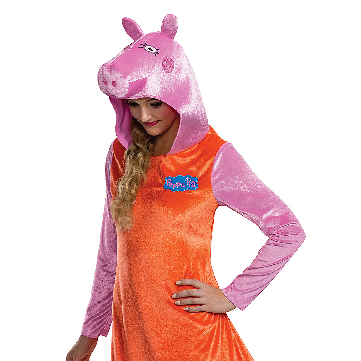 Women's Deluxe Peppa Pig Mummy Pig Costume