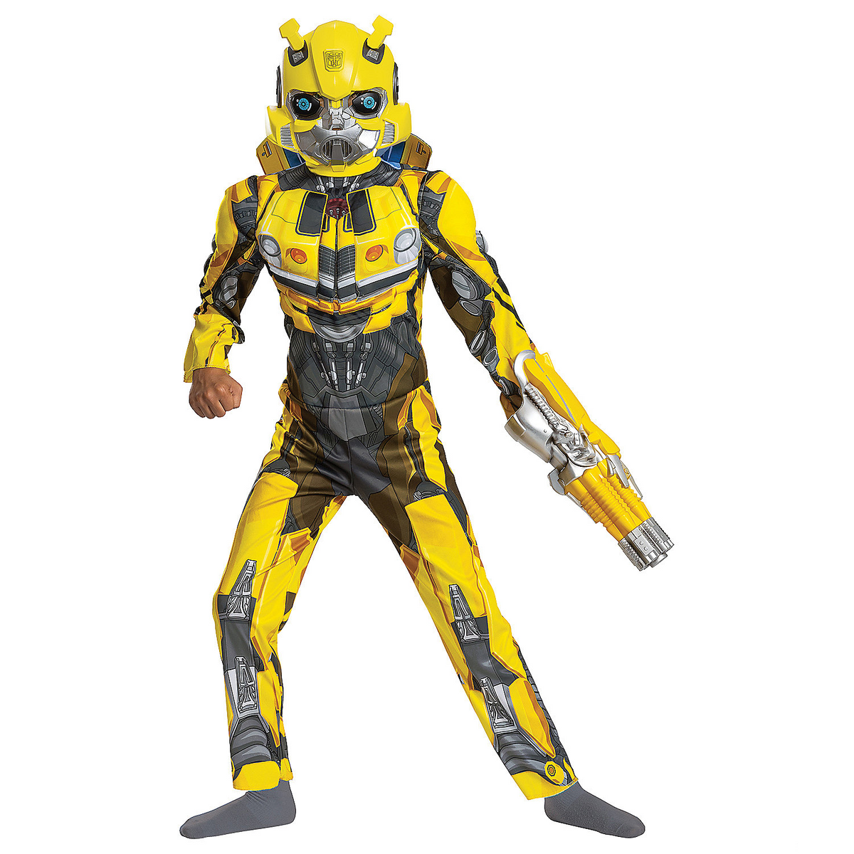 Toddler Classic Muscle Transformers Bumblebee T7 Costume
