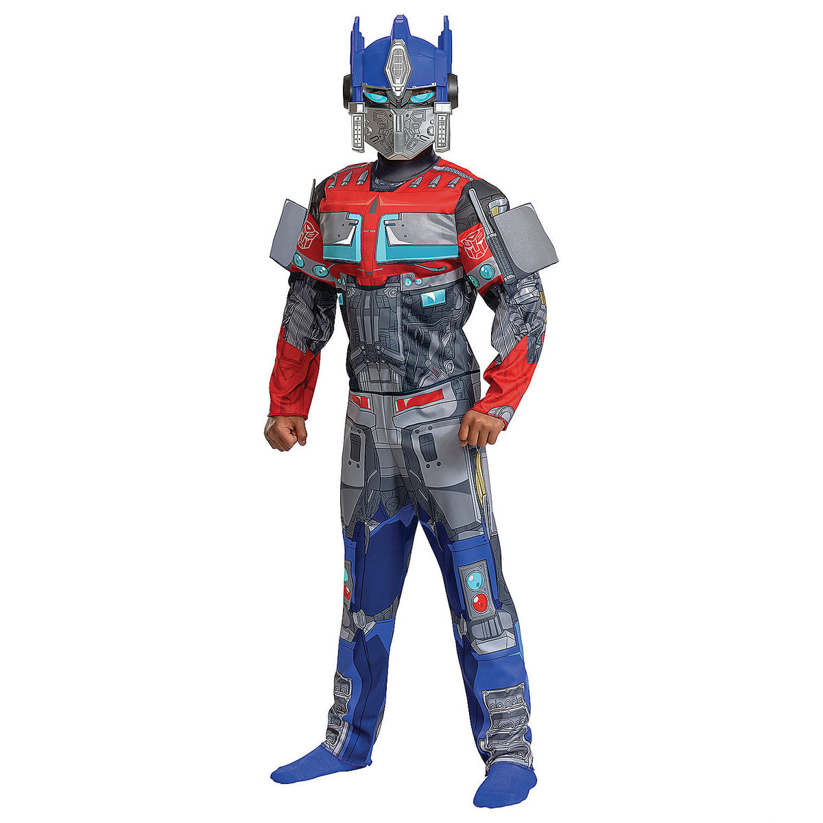 Kids Classic Muscle Transformers Optimus Prime T7 Costume