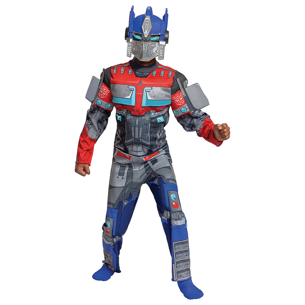 Toddler Classic Muscle Transformers Optimus Prime T7 Costume