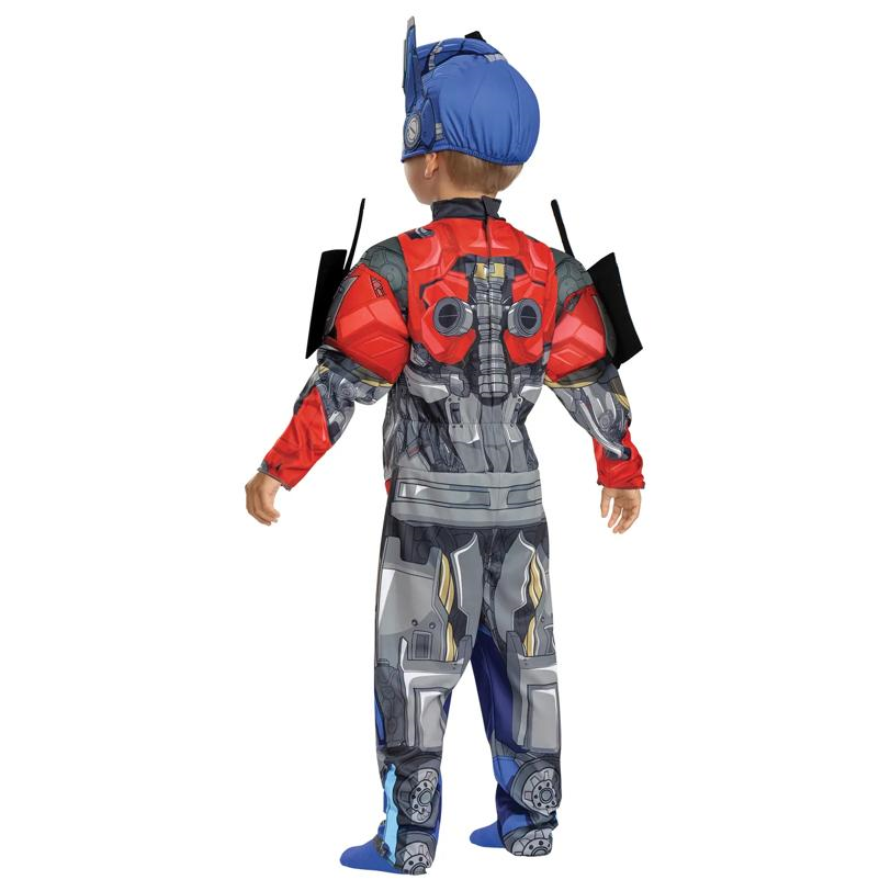 Toddler Classic Muscle Transformers Optimus Prime T7 Costume