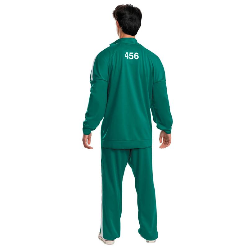 Adults Squid Game Player 456 Track Suit Costume