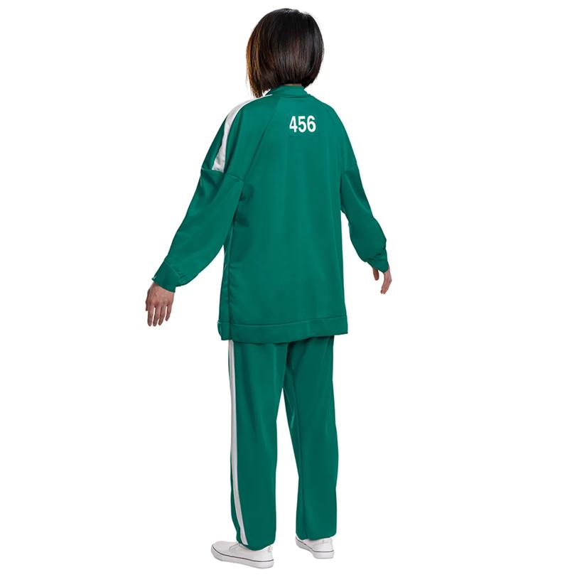 Adults Squid Game Player 456 Track Suit Costume