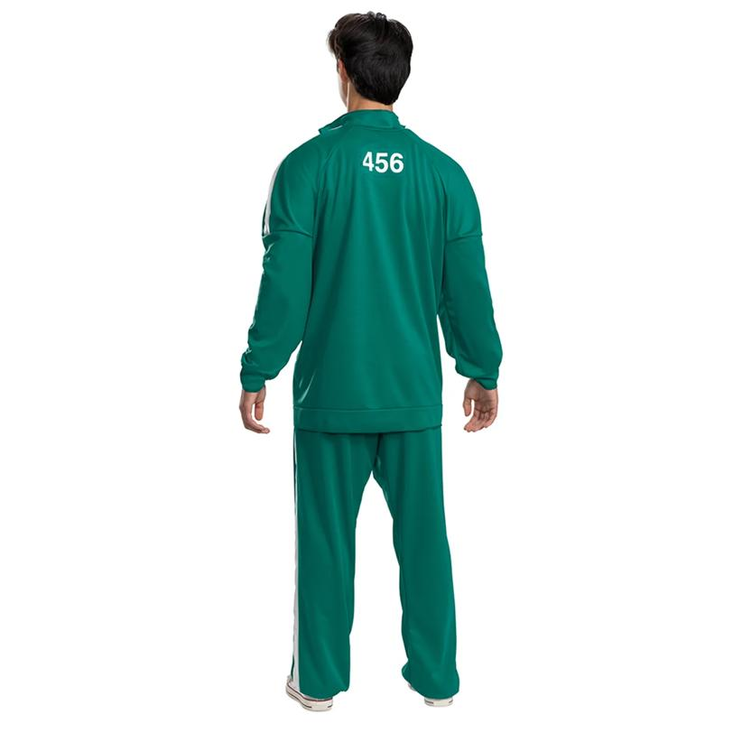 Adults Squid Game Player 456 Track Suit Costume