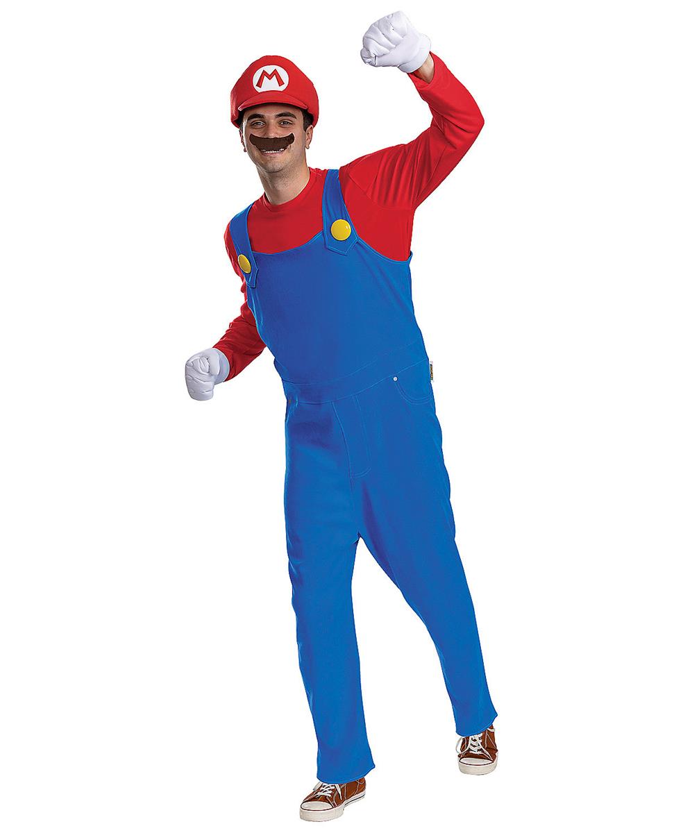 Adult Mario Bros. Elevated Mario Costume