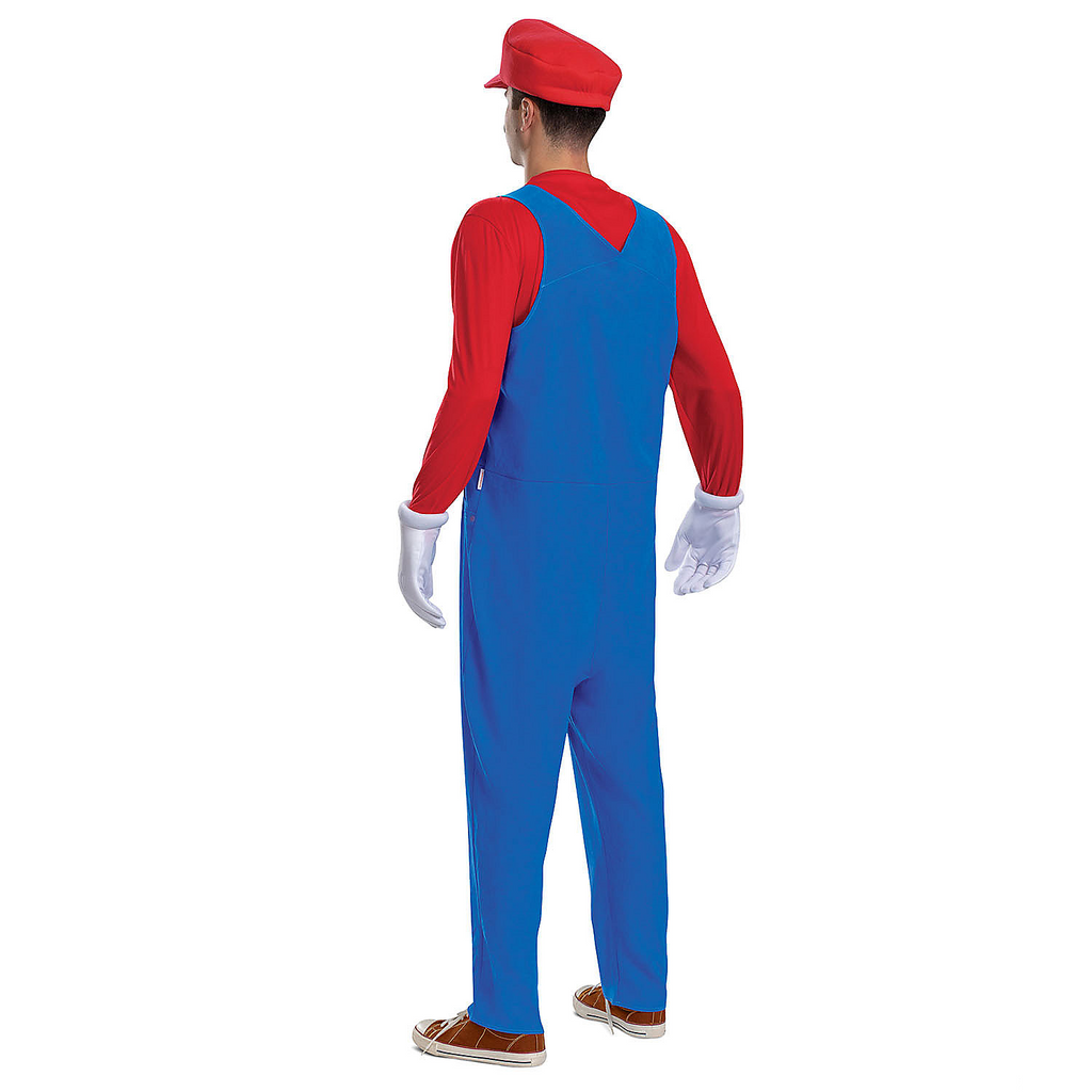 Adults Elevated Super Mario Bros Mario Costume
