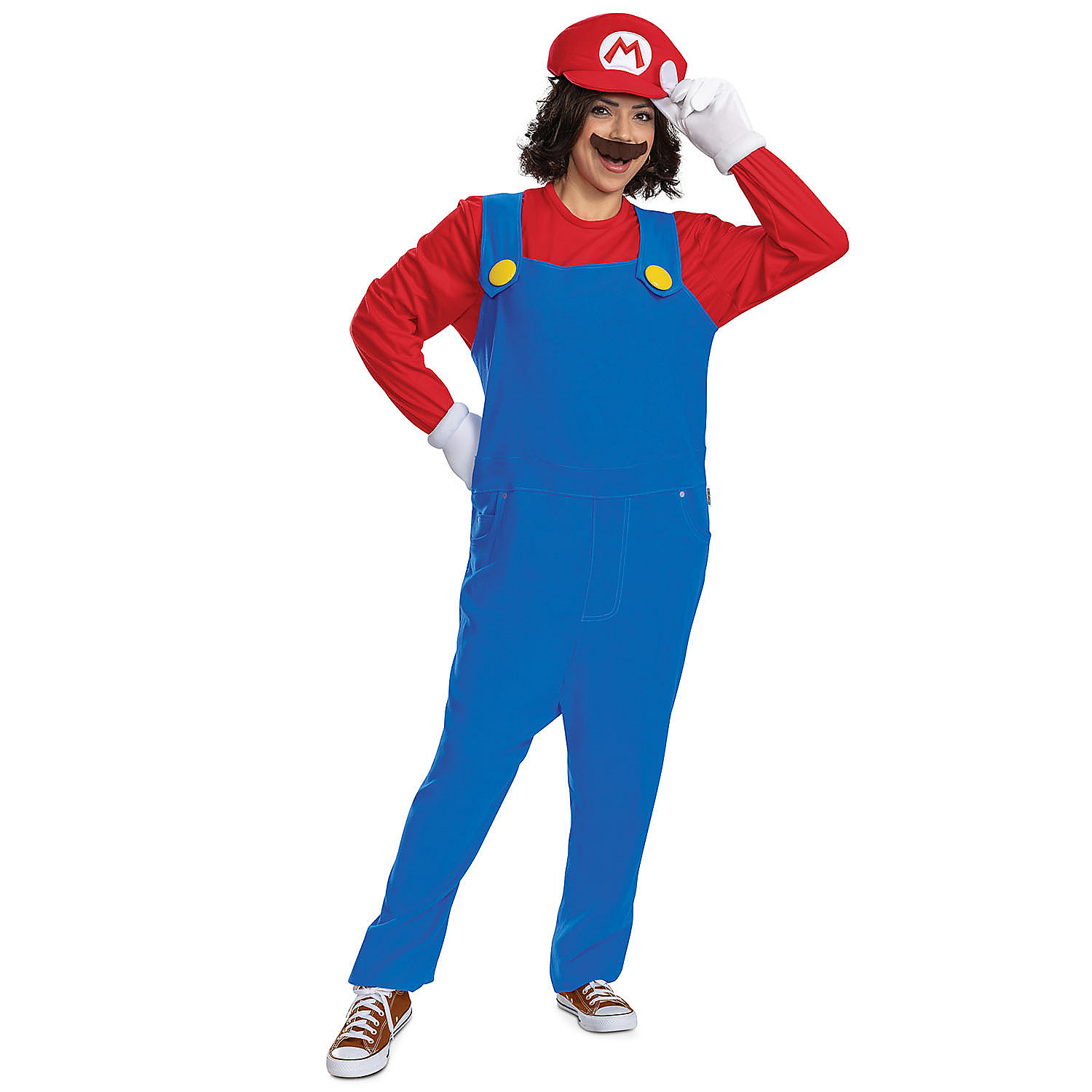 Adults Elevated Super Mario Bros Mario Costume