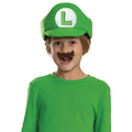Kids Elevated Mario Bros. Luigi Hat & Mustache Costume Accessory
