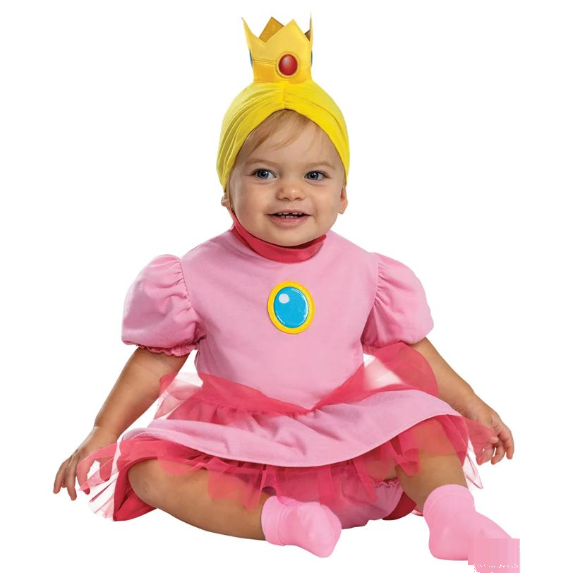 Baby Mario Bros Princess Peach Costume