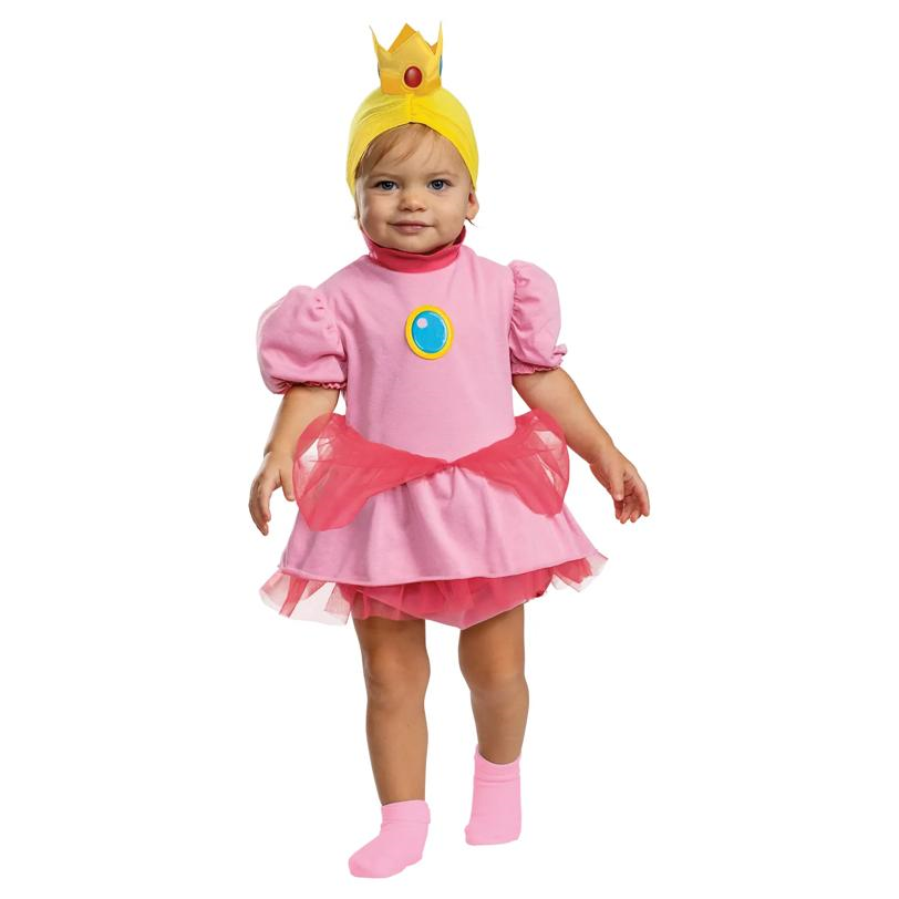 Baby Mario Bros Princess Peach Costume