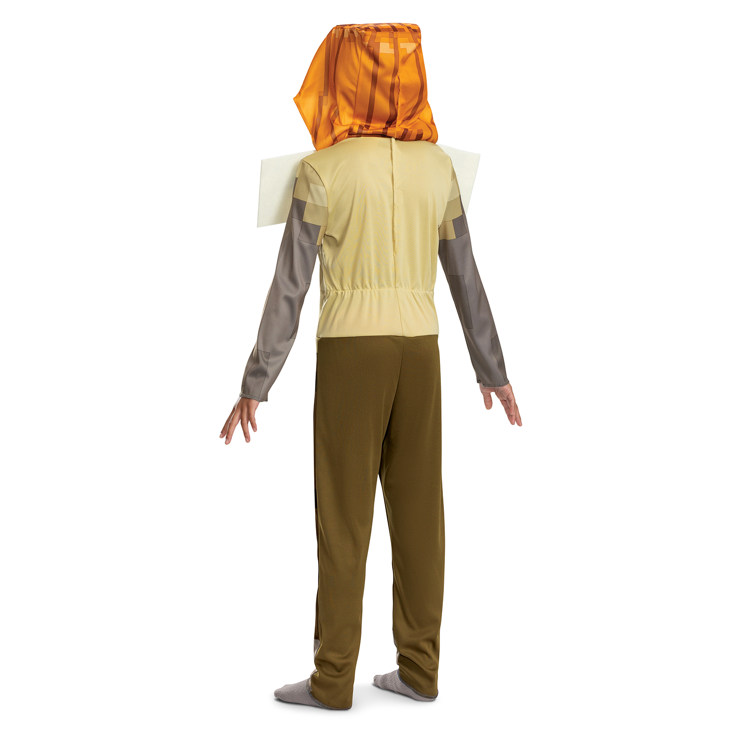 Kids Classic Minecraft Husk Jack -O'-Lantern Hooded Jumpsuit Costume