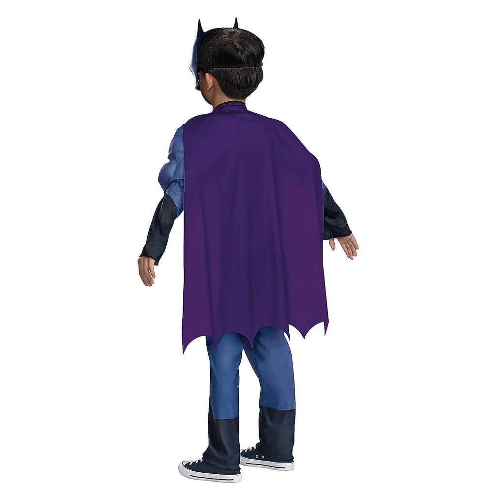 Toddler Classic Muscle Batweheels Batman Costume