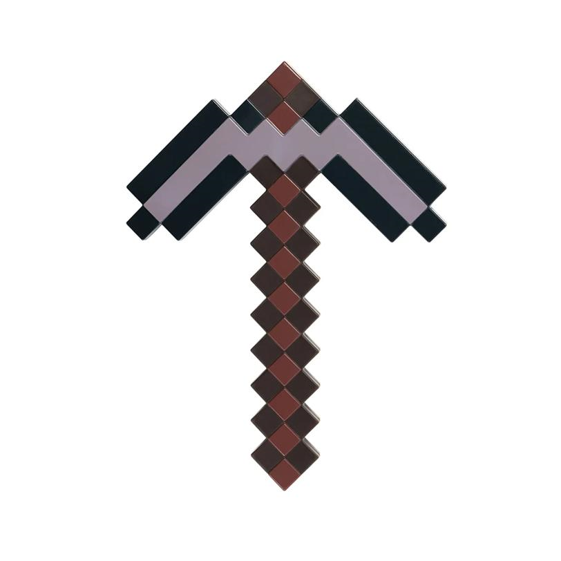 Minecraft™ Netherite Pickaxe Toy Weapon, 15"
