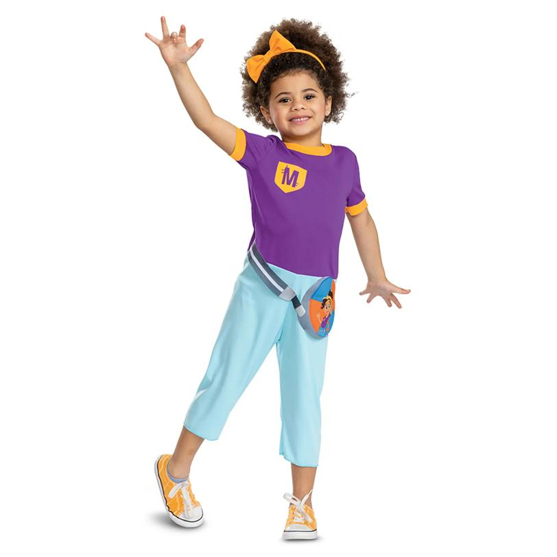 Toddler Classic Blippi Meekah Polyester Costume