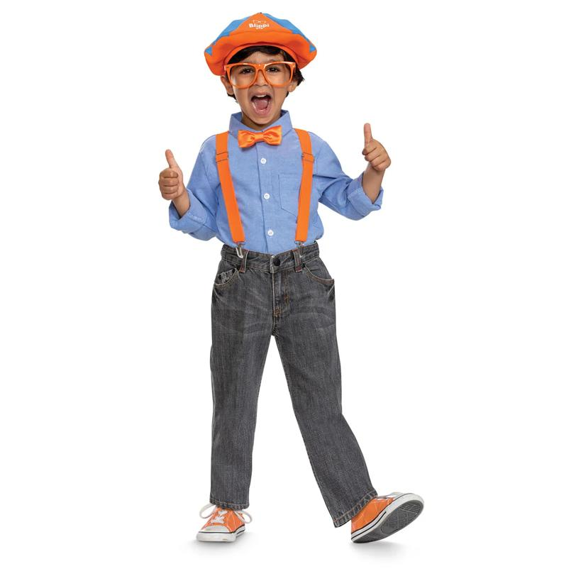 Kids Blippi Costume Kit