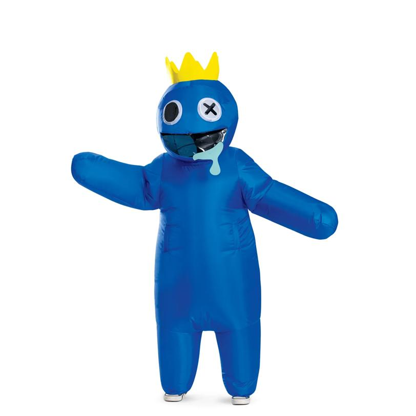 Kids Rainbow Friends Blue Inflatable Costume