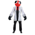 Adults Rainbow Friends Scientist Red Costume