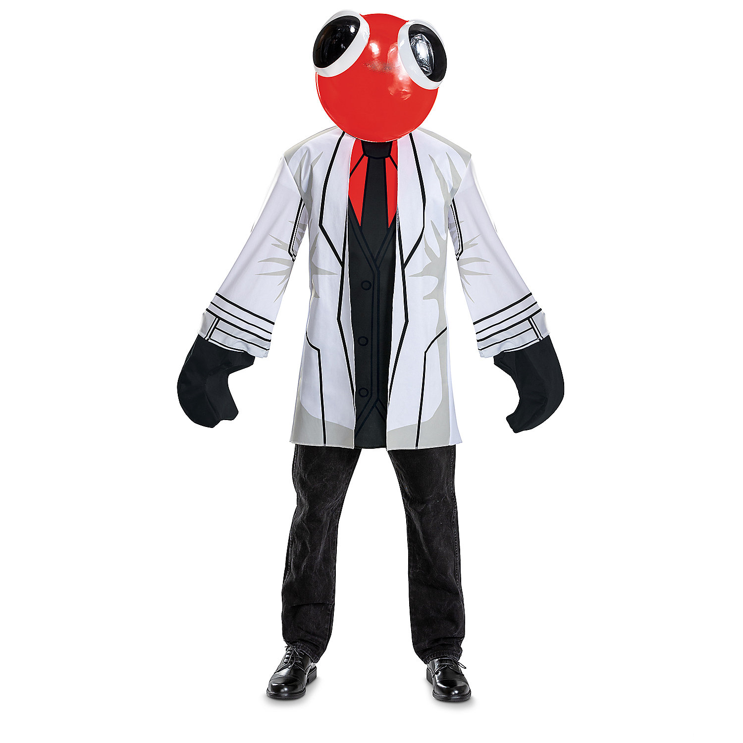 Adults Rainbow Friends Scientist Red Costume