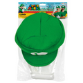 Adults Elevated Super Mario Bros Luigi Costume Accessory Kit