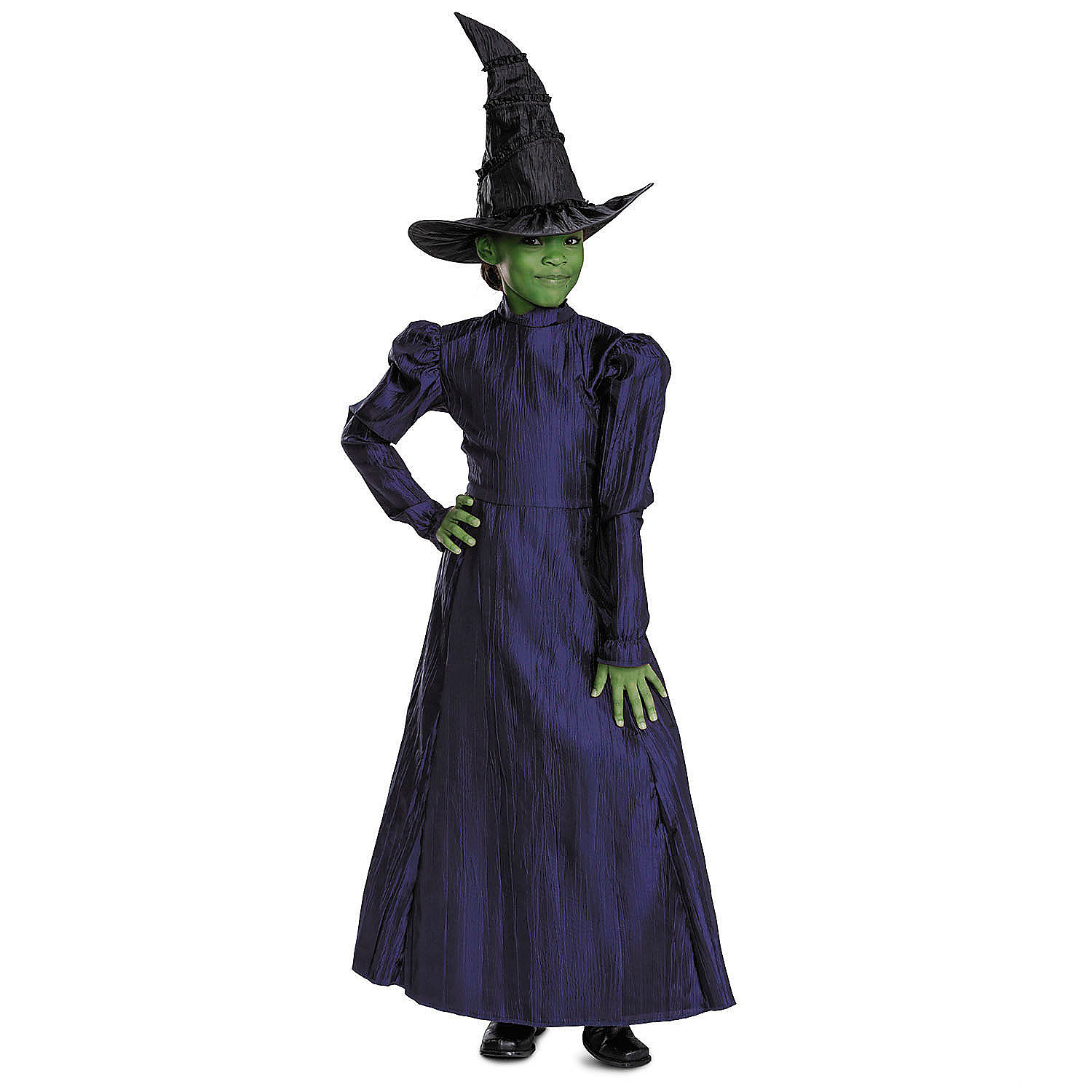 Toddler Deluxe Wicked Elphaba Purple Dress Costume