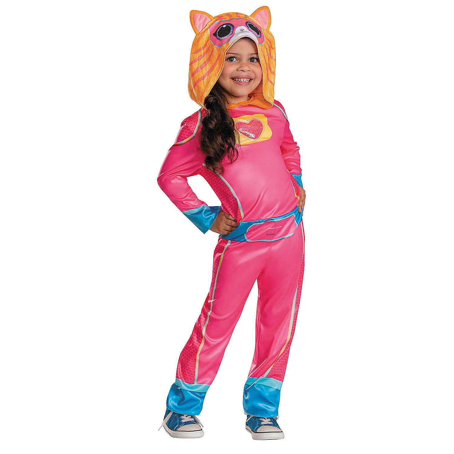 Toddler Classic SuperKitties Ginny Hooded Jumpsuit Costume