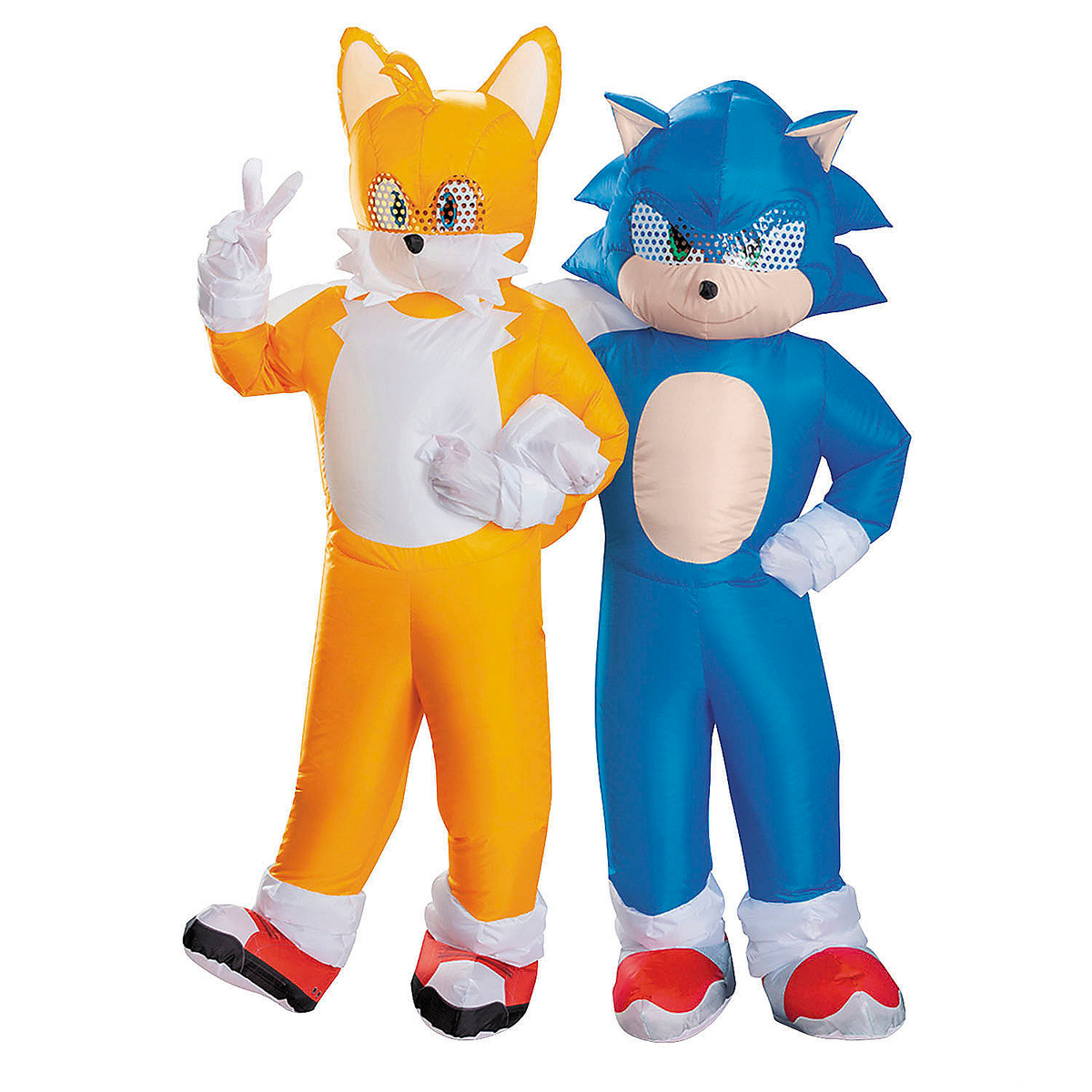 Adults Inflatable Sonic the Hedgehog 3 Tails Costume