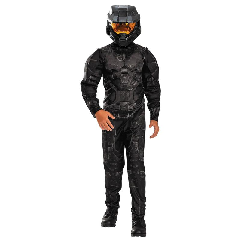 Kids Muscle Halo Stealth Spartan Costume