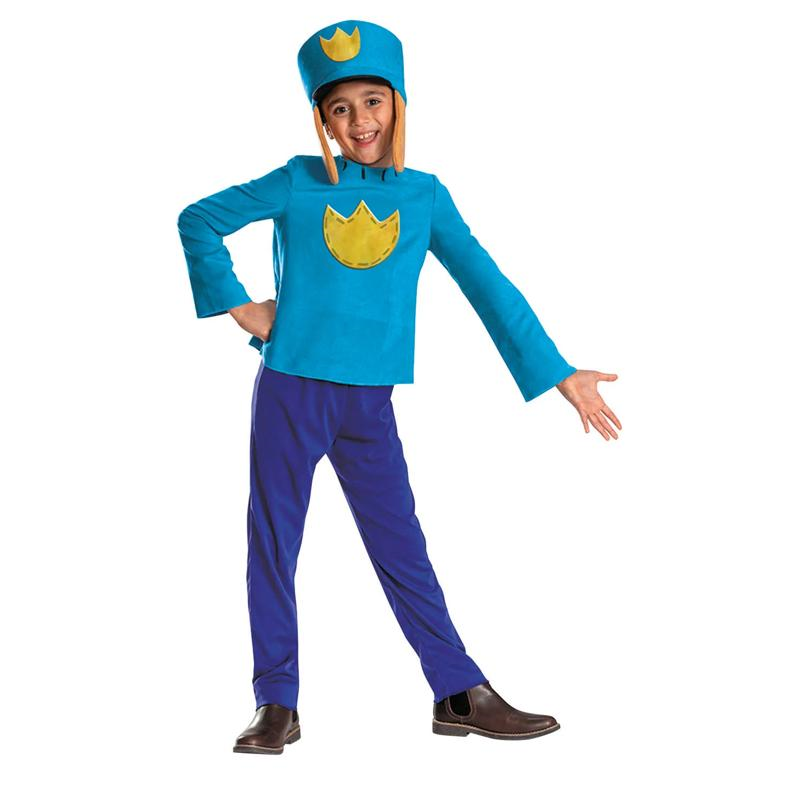 Kids Classic Dog Man Dog Man Jumpsuit Costume