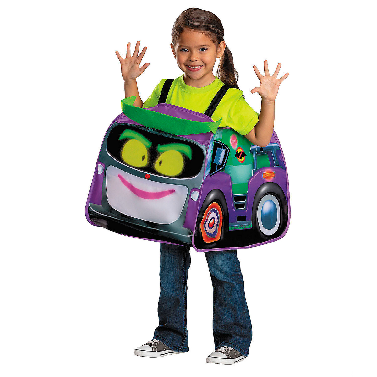 Toddler The Batwheels Prank Pop-Out Costume
